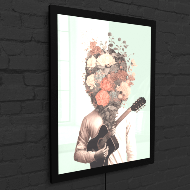 Flower_Heads_Timeless Garden Serenades (1)_LED_SnapFrame_Mockup