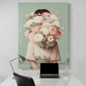 Flower_Heads_Whimsical Petal Chronicles (1)_Desk_Mockup