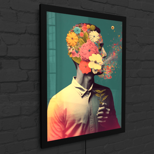 Flower_Heads_Whispering Floral Dreams (1)_LED_SnapFrame_Mockup