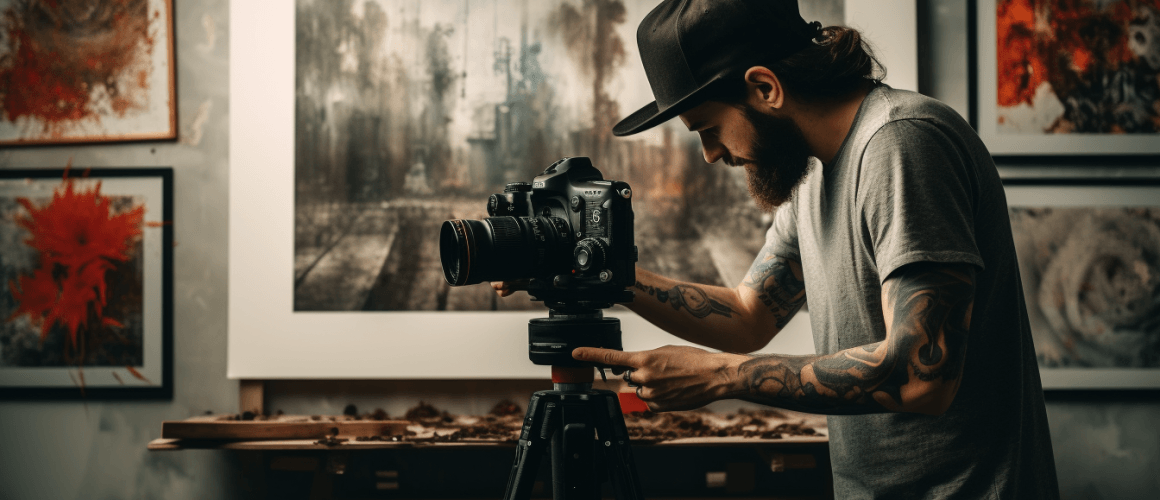 taking photos of original art work to create amazing prints