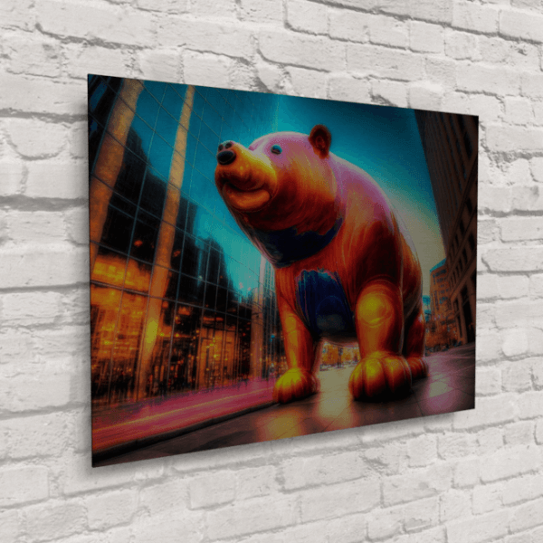 Abstract_Visions_Aurora_s Elegance in Motion_Brushed_Metal_Mockup