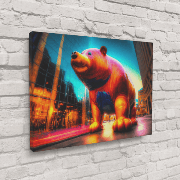 Abstract_Visions_Aurora_s Elegance in Motion_Canvas_Mockup