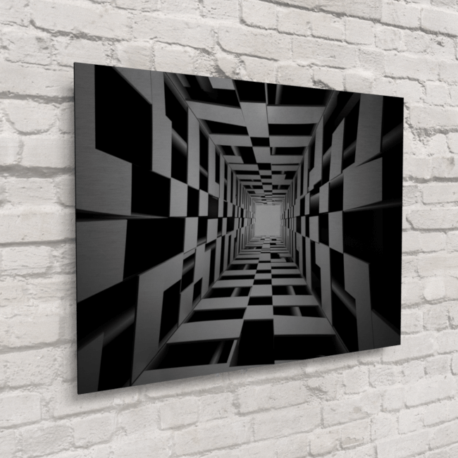 Abstract_Visions_Celestial Serenity in Motion_Brushed_Metal_Mockup