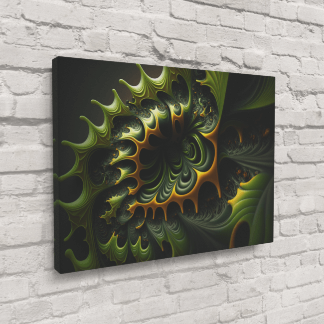 Abstract_Visions_Crimson Flux of Abstraction_Canvas_Mockup