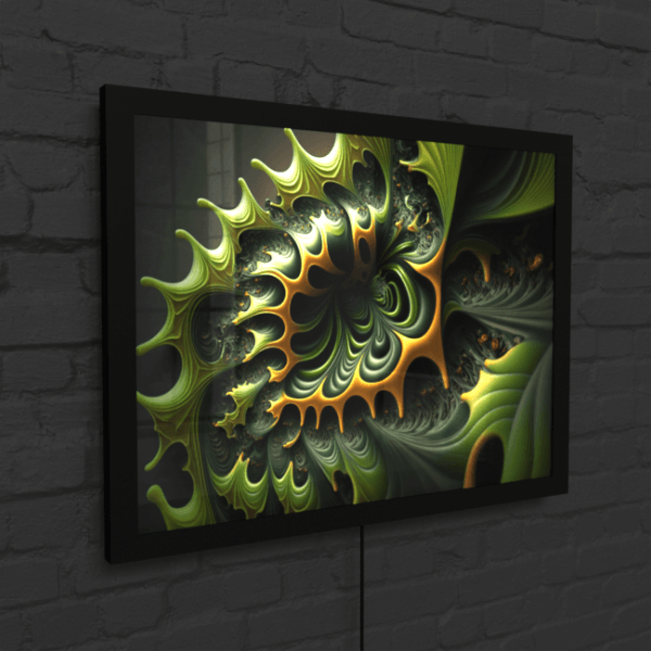 Abstract_Visions_Crimson Flux of Abstraction_LED_Snap_Mockup