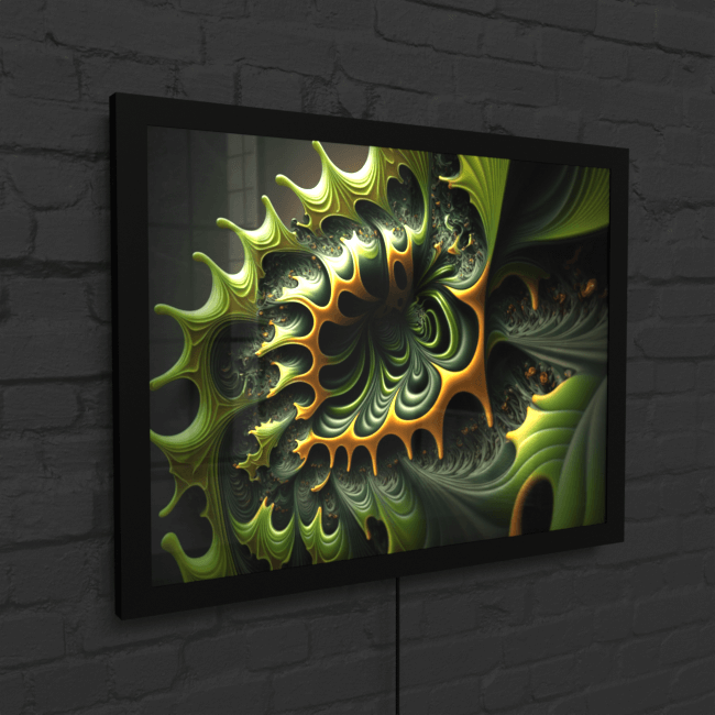Abstract_Visions_Crimson Flux of Abstraction_LED_Snap_Mockup