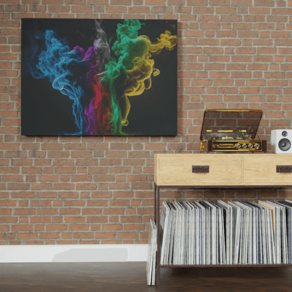 Abstract_Visions_Emerald Dreamscape Chronicles_Brick_Wall_Mockup