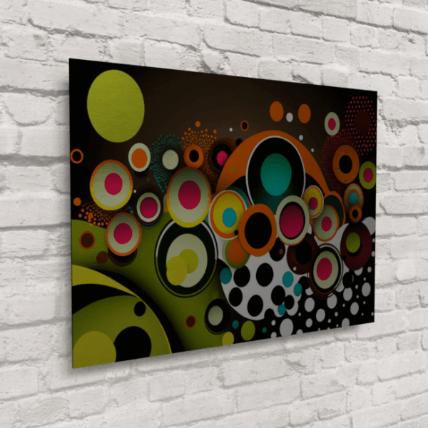 Abstract_Visions_Ephemeral Rhythms of Creation_Brushed_Metal_Mockup