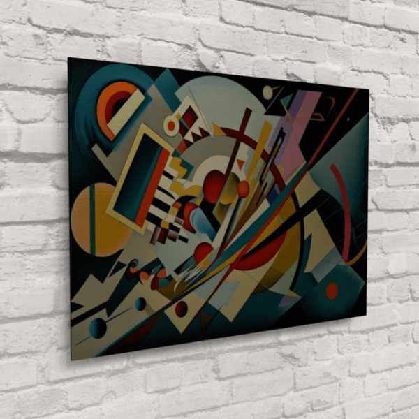 Abstract_Visions_Ethereal Echoes in Motion_Brushed_Metal_Mockup