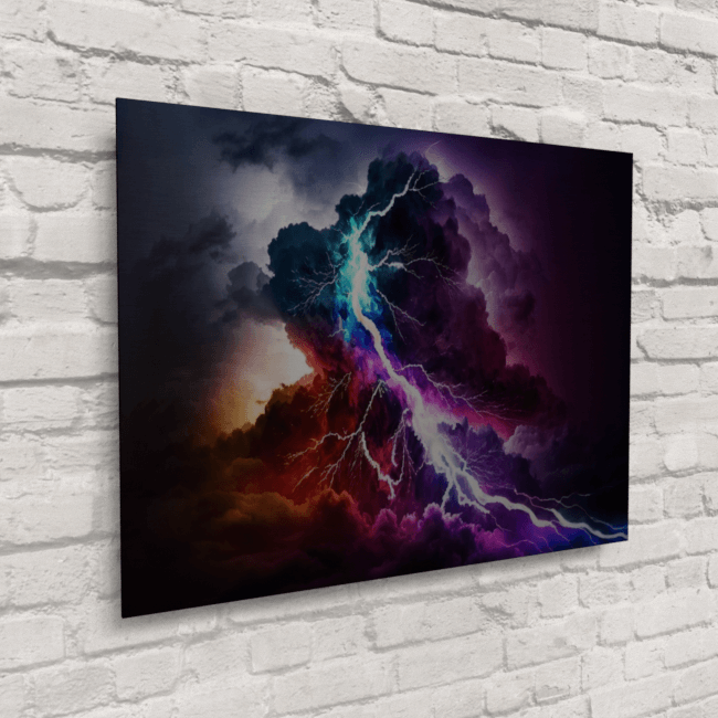 Abstract_Visions_Ethereal Echoes of Imagination_Brushed_Metal_Mockup