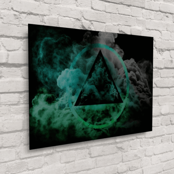 Abstract_Visions_Ethereal Symphony in Motion_Brushed_Metal_Mockup
