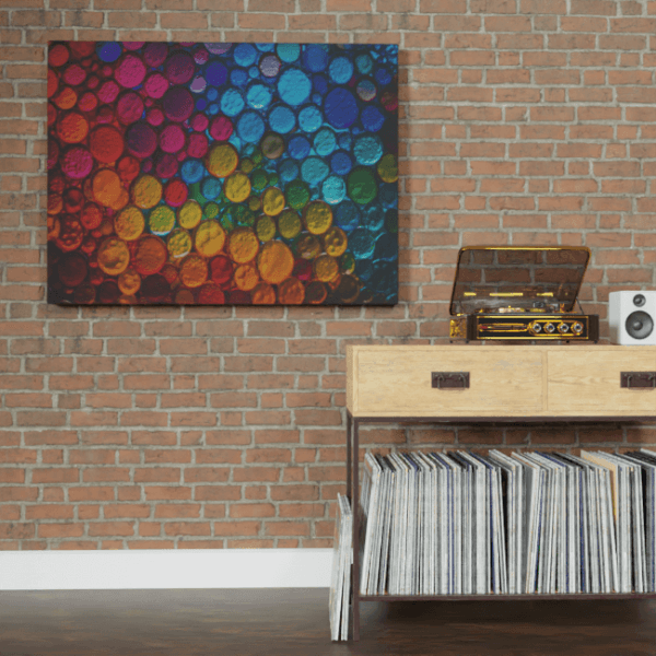 Abstract_Visions_Infinite Kaleidoscope Rhythms_Brick_Wall_Mockup
