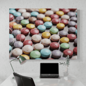 Abstract_Visions_Luminous Fractal Whispers_Desk_Mockup