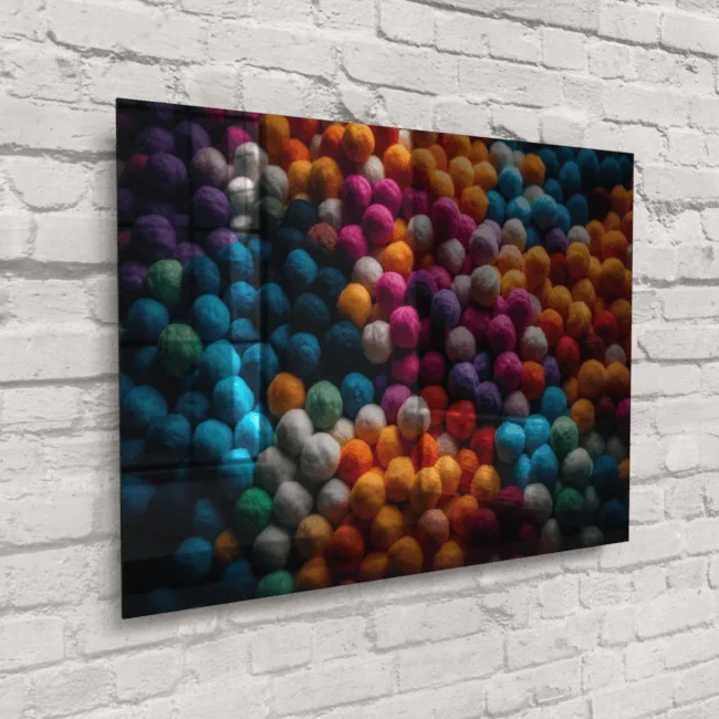 Colorful Cotton Balls