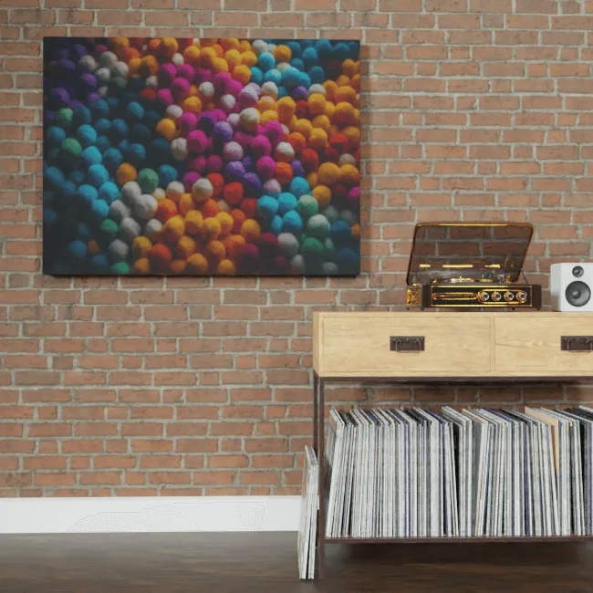 Colorful Cotton Balls