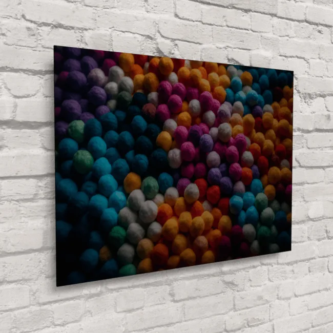 Colorful Cotton Balls