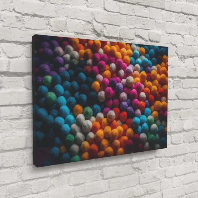 Colorful Cotton Balls