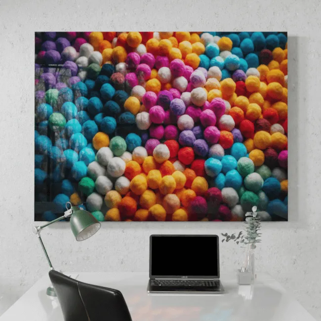 Colorful Cotton Balls