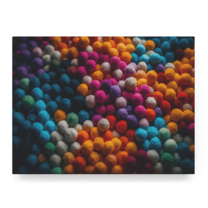 Colorful Cotton Balls