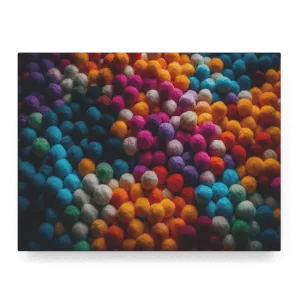 Colorful Cotton Balls