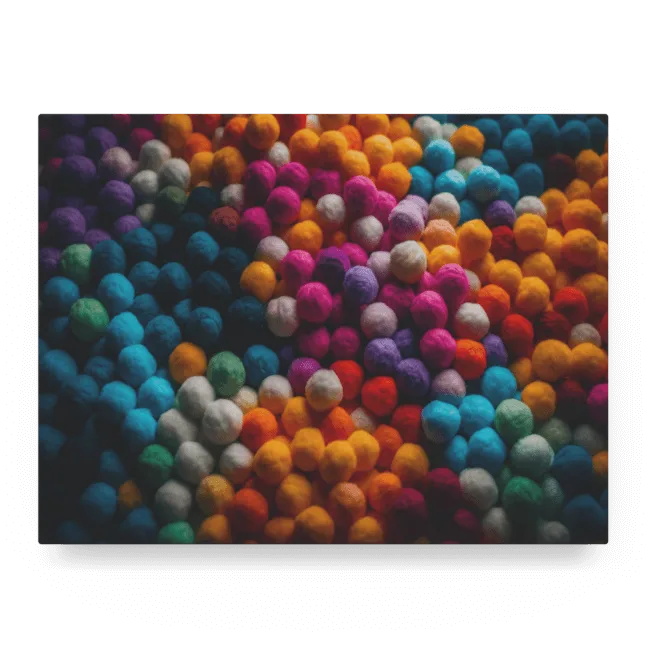 Colorful Cotton Balls