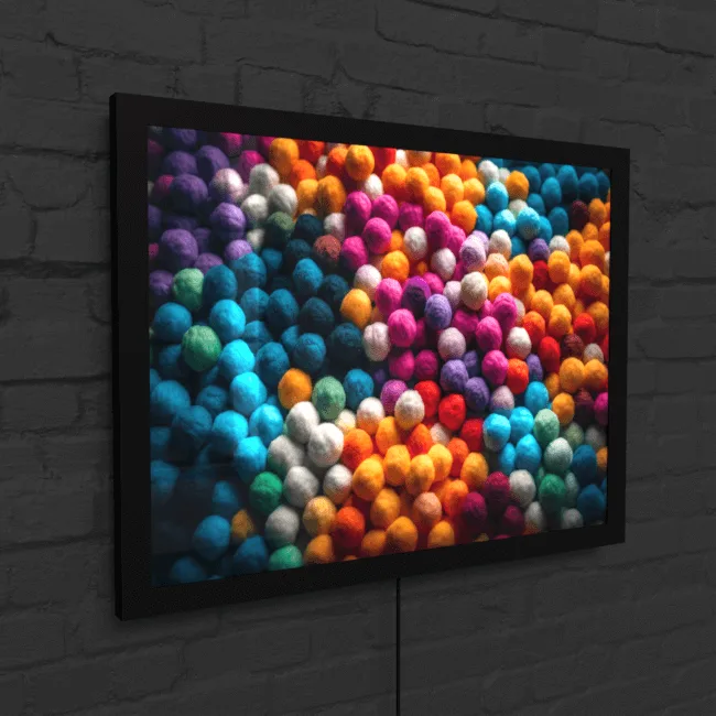 Colorful Cotton Balls