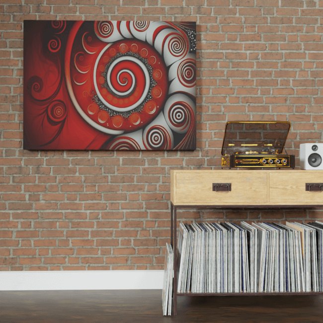 Abstract_Visions_Melodies of the Mind_Brick_Wall_Mockup