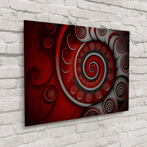 Abstract_Visions_Melodies of the Mind_Brushed_Metal_Mockup