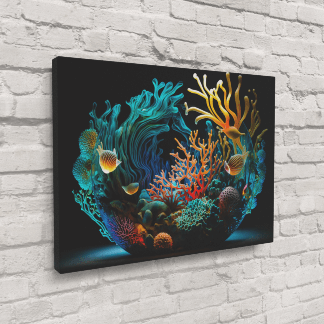 Abstract_Visions_Mystic Elegance Chronicles_Canvas_Mockup