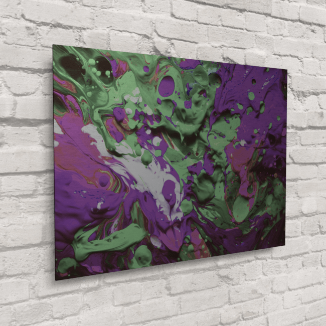 Abstract_Visions_Nebulaic Symphony No. 58_Brushed_Metal_Mockup