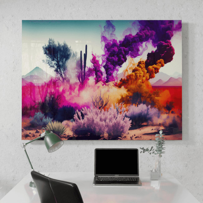 Abstract_Visions_Quantum Enigma Chronicles_Desk_Mockup