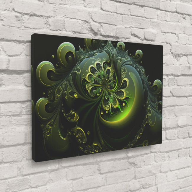 Abstract_Visions_Radiant Geometric Revelry_Canvas_Mockup