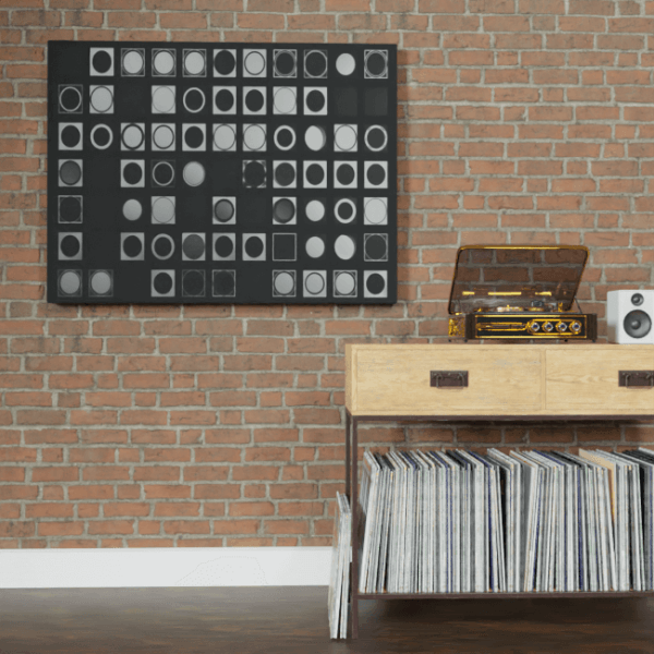 Abstract_Visions_Whispers of Cosmic Beauty_Brick_Wall_Mockup