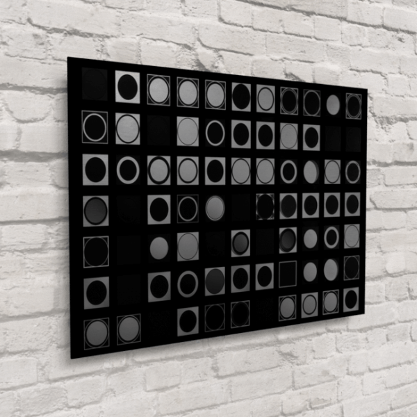 Abstract_Visions_Whispers of Cosmic Beauty_Brushed_Metal_Mockup