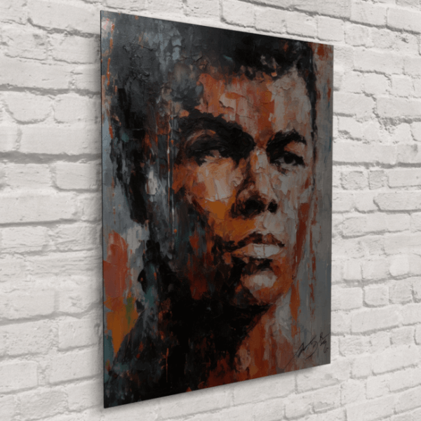 Ali_Oil Painting Portraits_60_Brushed_Metal_Mockup
