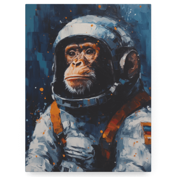 Astronaut Ape_Oil Painting Portraits_4_Floater_Mockup
