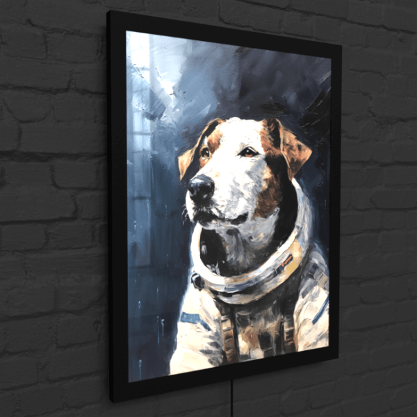 Astronaut Dog_Oil Painting Portraits_5_LED_Snap_Mockup