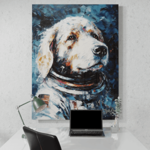 Astronaut Hound_Oil Painting Portraits_6_Desk_Mockup