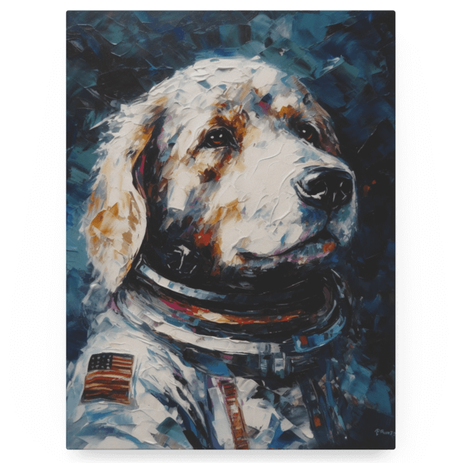 Astronaut Hound_Oil Painting Portraits_6_Floater_Mockup
