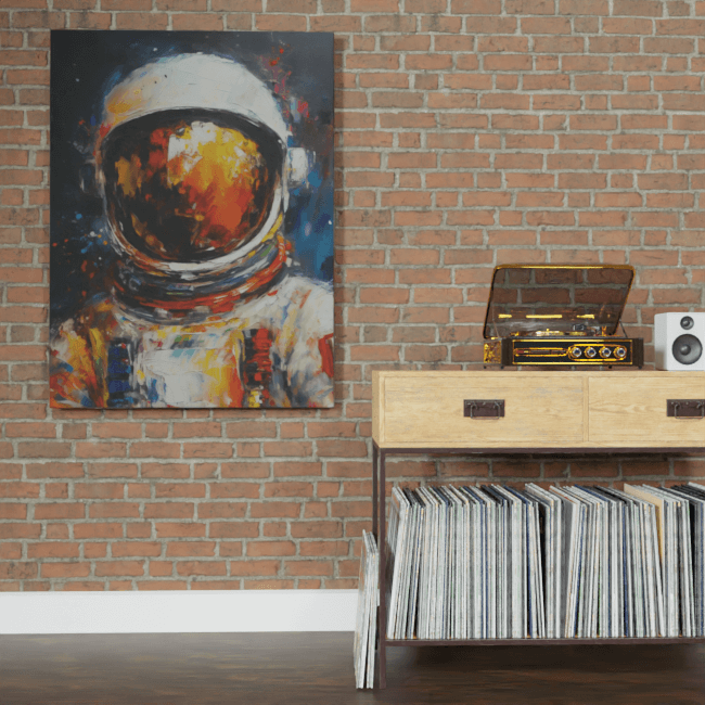 Astronaut in Paint_Oil Painting Portraits_56_Brick_wall_Mockup