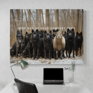 Big Acrylic_Motivational Masterpieces_29_ step out of your comfort zone_Desk_Mockup
