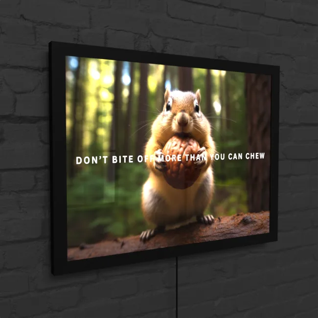 More Than You Can Chew