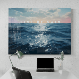 Big Acrylic_Motivational Masterpieces_38_ sink or swim_Desk_Mockup