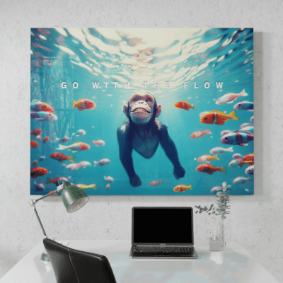 Big Acrylic_Motivational Masterpieces_39_ go with the flow_Desk_Mockup