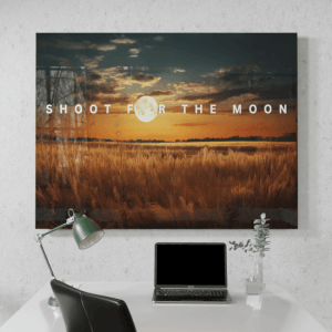 Big Acrylic_Motivational Masterpieces_46_ shoot for the moon_Desk_Mockup