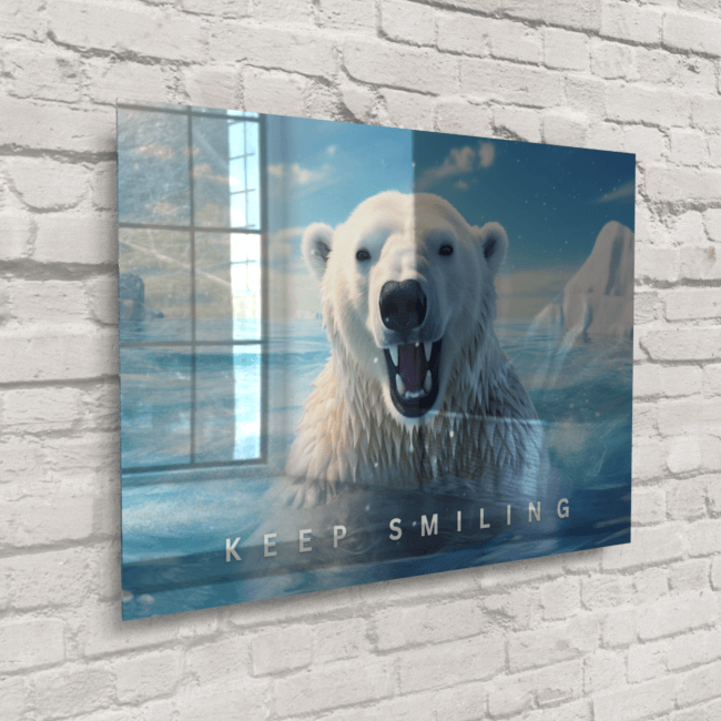 Keep Smiling - Acrylic Prints, Photos Prints on Metal and Canvas