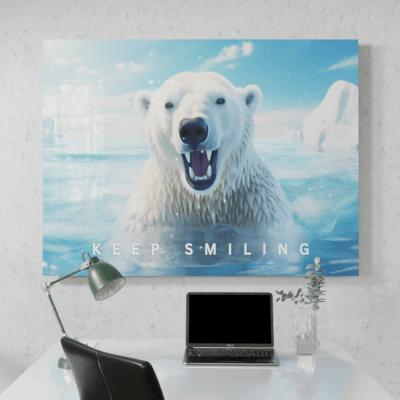 Big Acrylic_Motivational Masterpieces_49_ keep smiling_Desk_Mockup