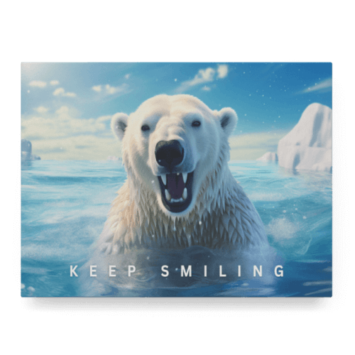 Big Acrylic_Motivational Masterpieces_49_ keep smiling_Floater_Mockup