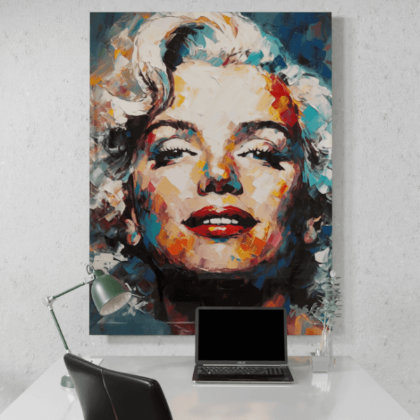 Blonde Bombshell_Oil Painting Portraits_53_Desk_Mockup
