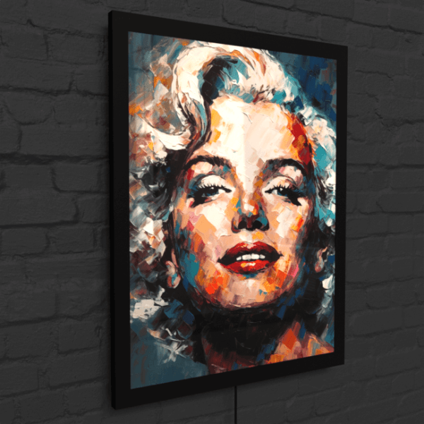 Blonde Bombshell_Oil Painting Portraits_53_LED_Snap_Mockup